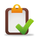 clipboard with checkmark